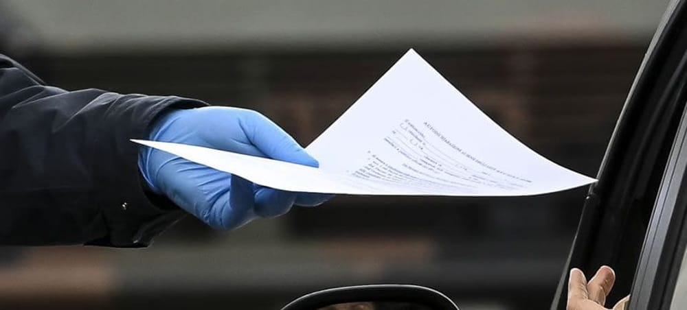 Coronavirus, cambia per la quarta volta il modulo per l’autocertificazione.