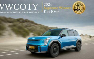 La Kia EV9 ha vinto il premio Women’s World Car of the Year 2024!